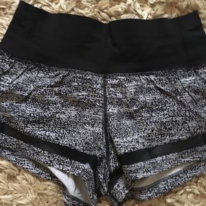 Pace Perfect Lululemon Shorts